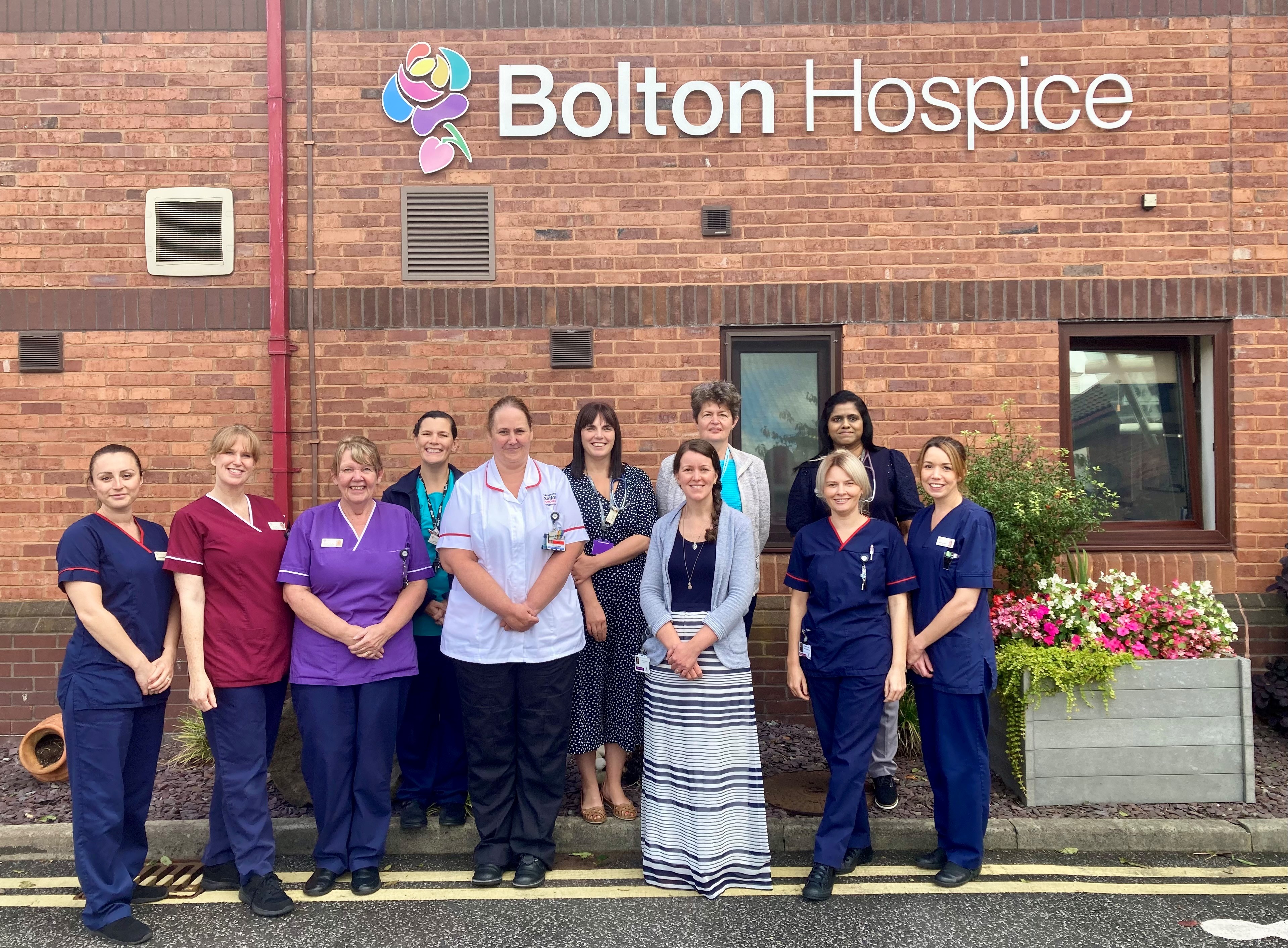 Bolton Hospice staff