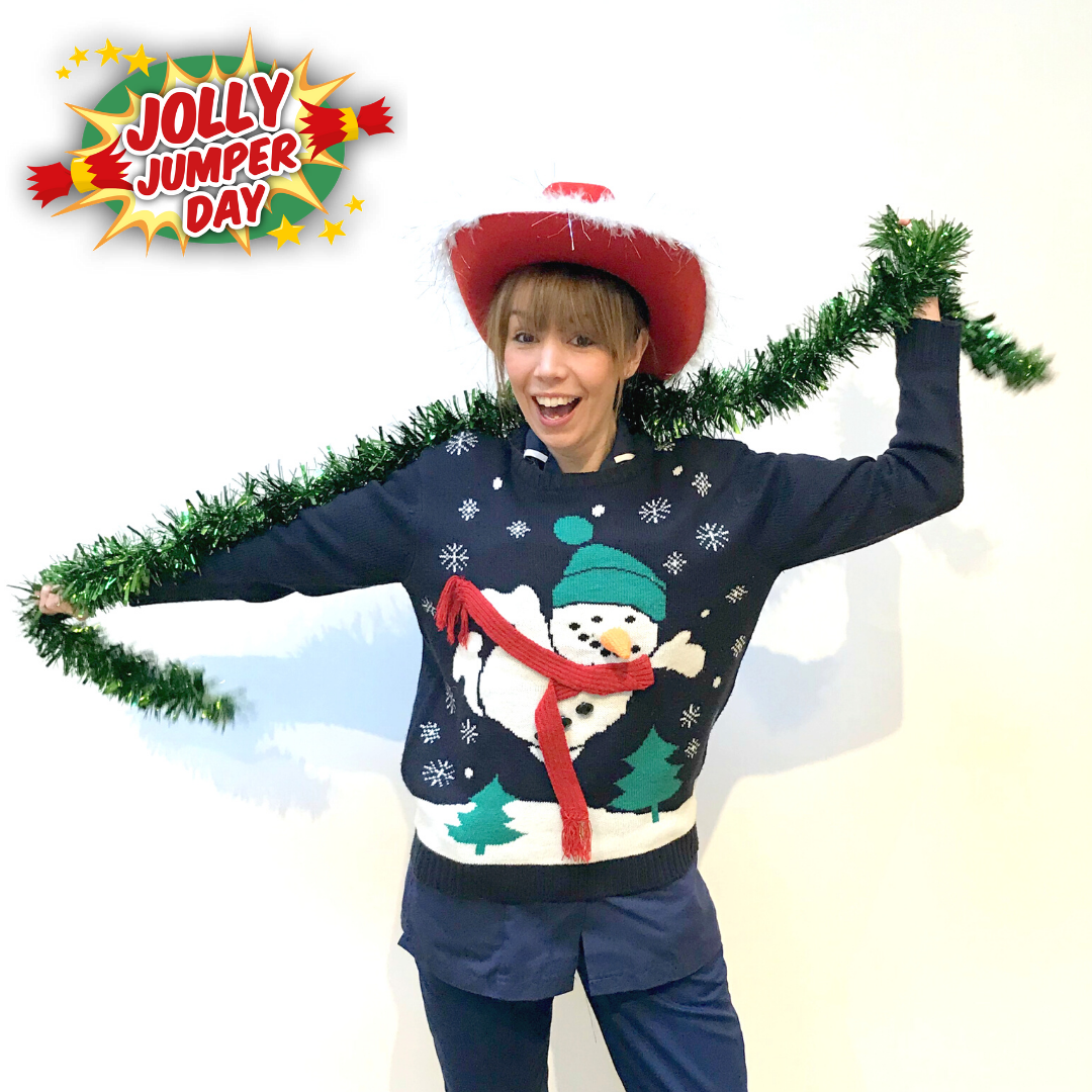 Put on your Jolliest Jumper this December!