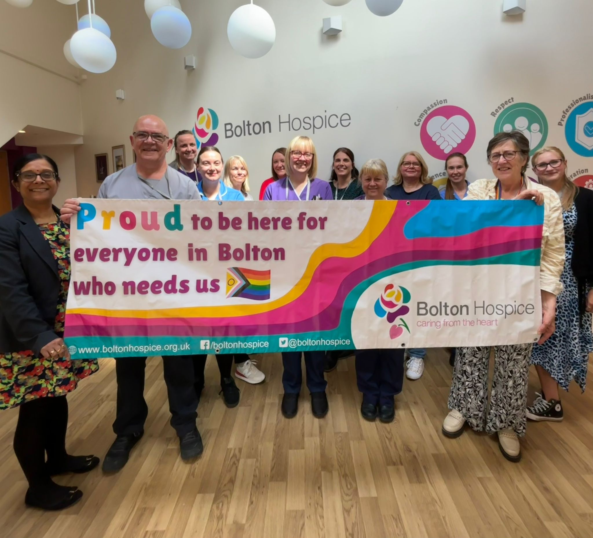 Supporting Bolton pride