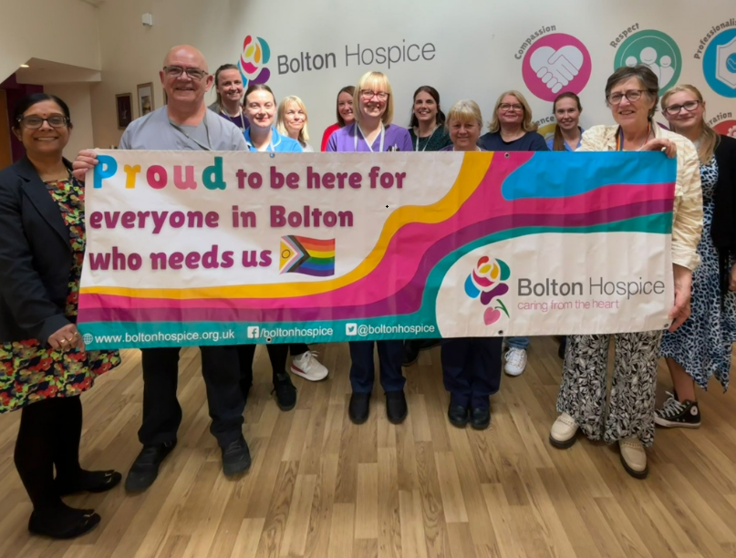Bolton Hospice supporting Bolton Pride 