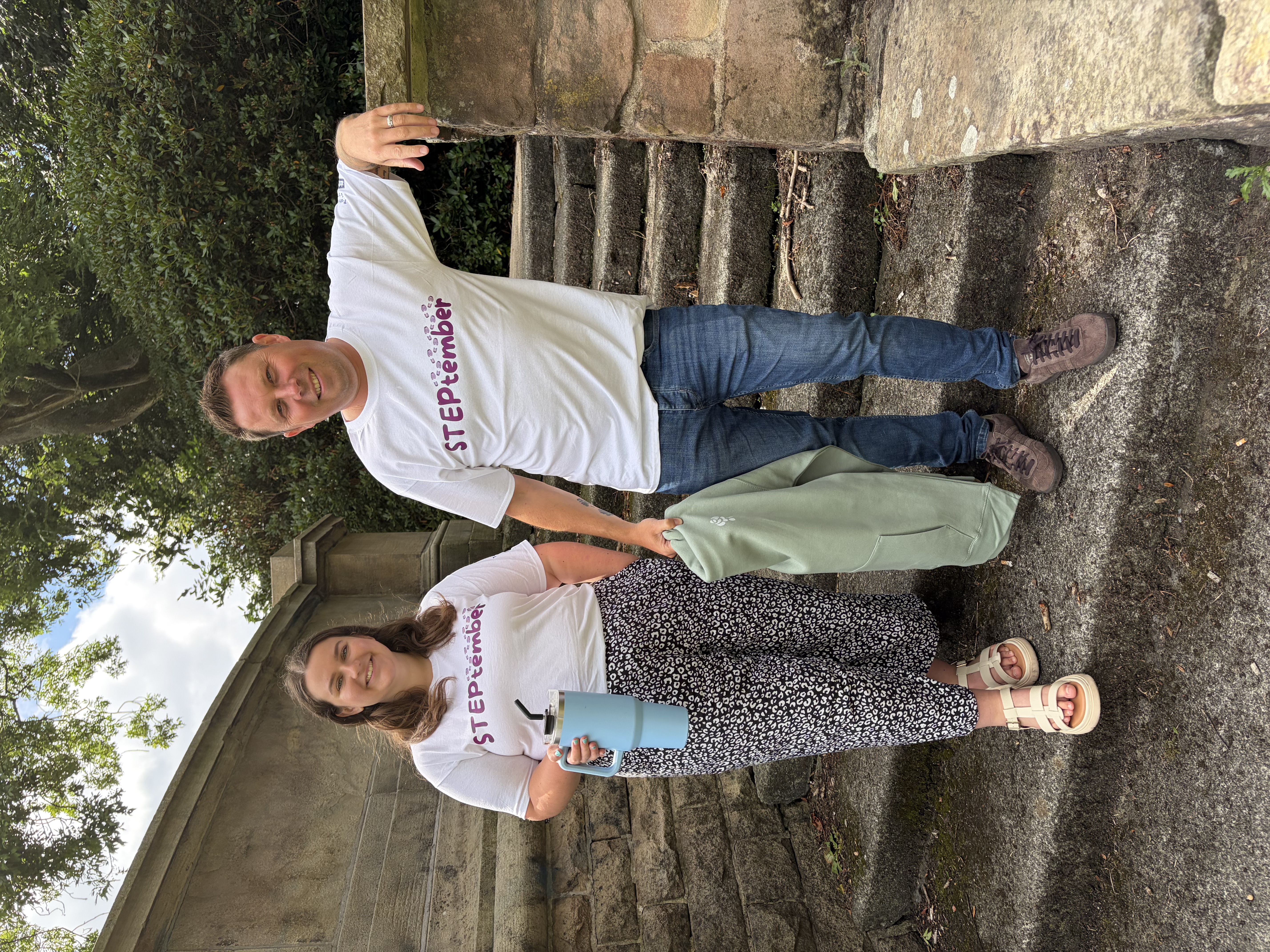 Bolton Hospice Steptember participant