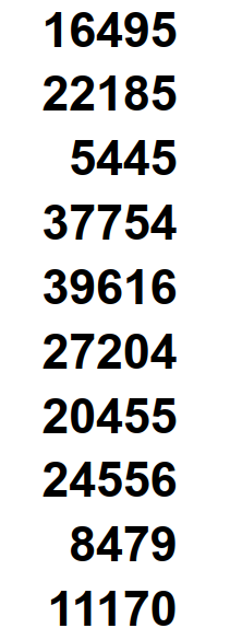 20th March 2026 £5 winners