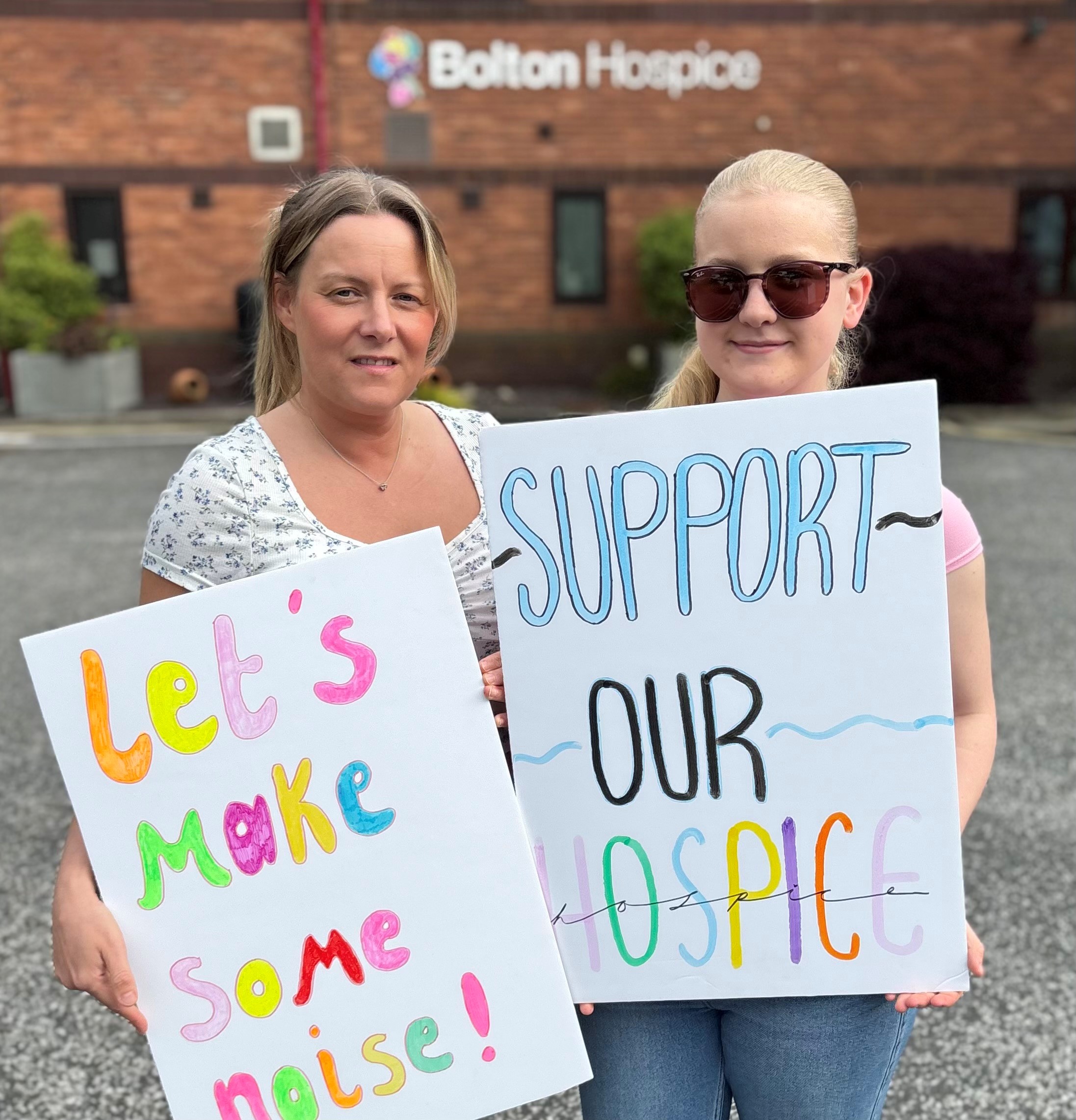 Bolton Hospice petition supporters
