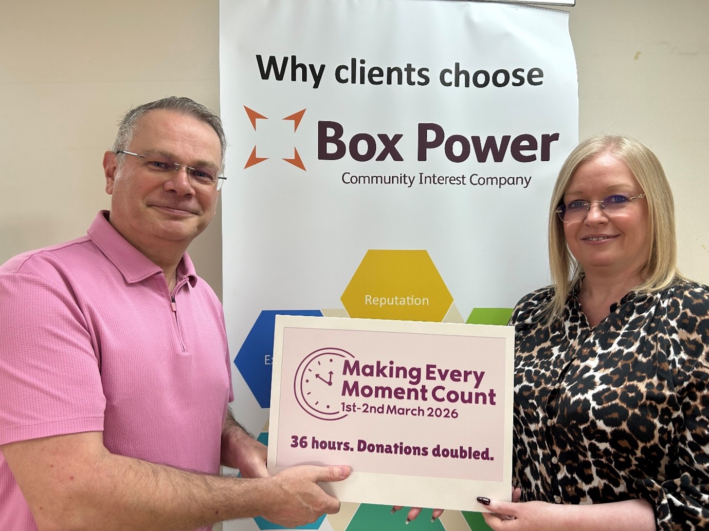 Box power making every moment count