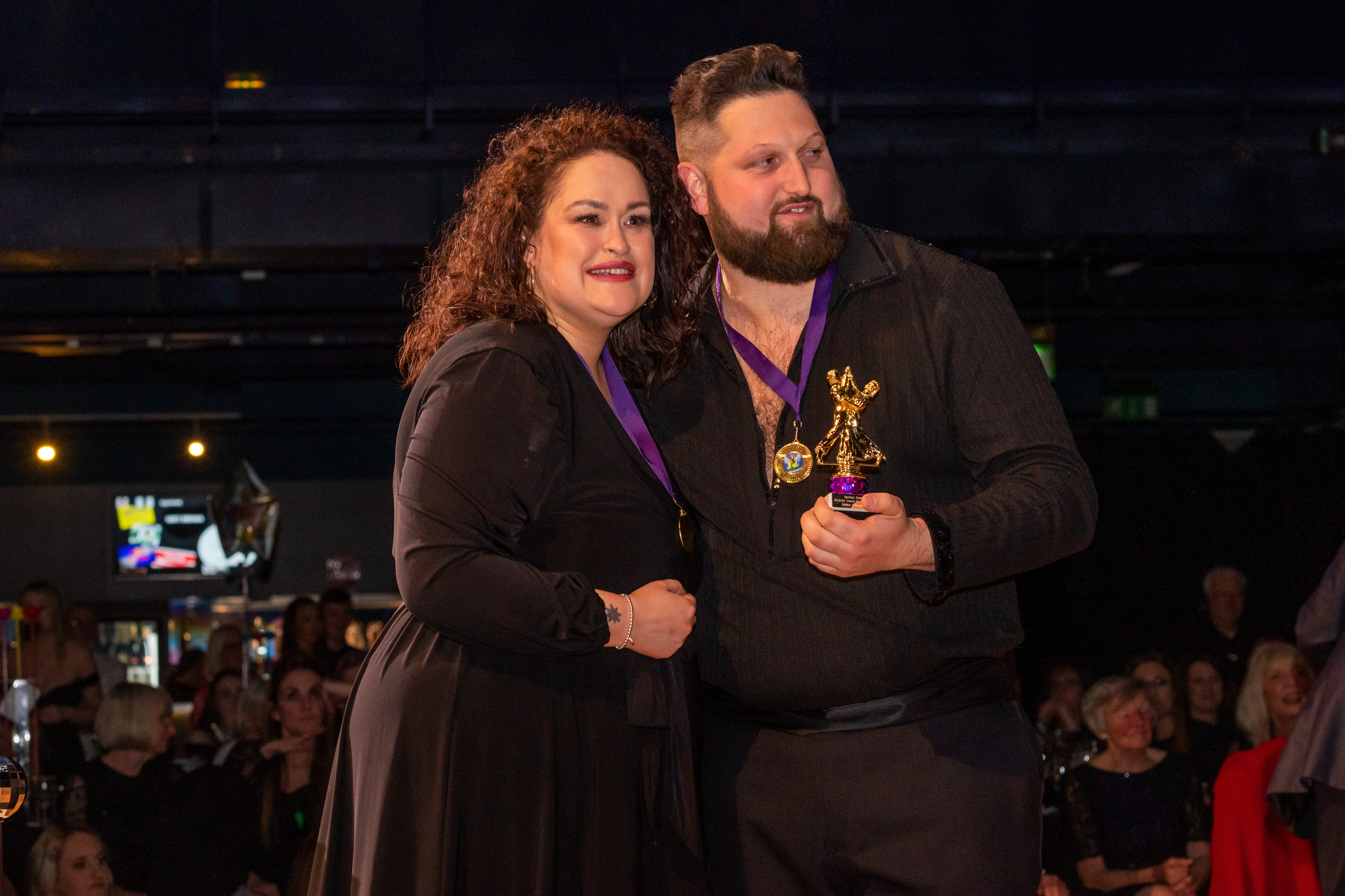 Lucy Macfarlane and Chris Simpson