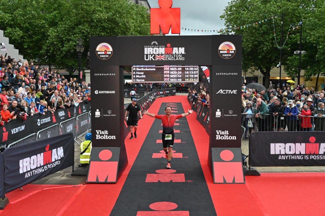 Chris Byrne Ironman participant
