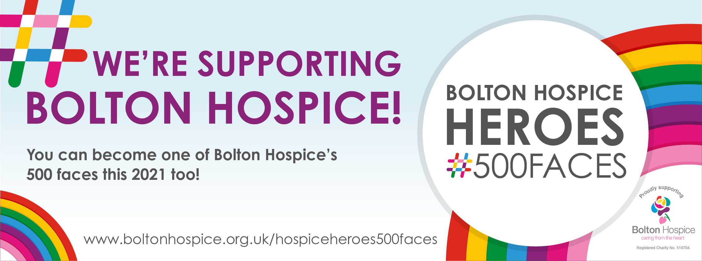 Corporate supporter - Bolton Hospice Heroes email signature