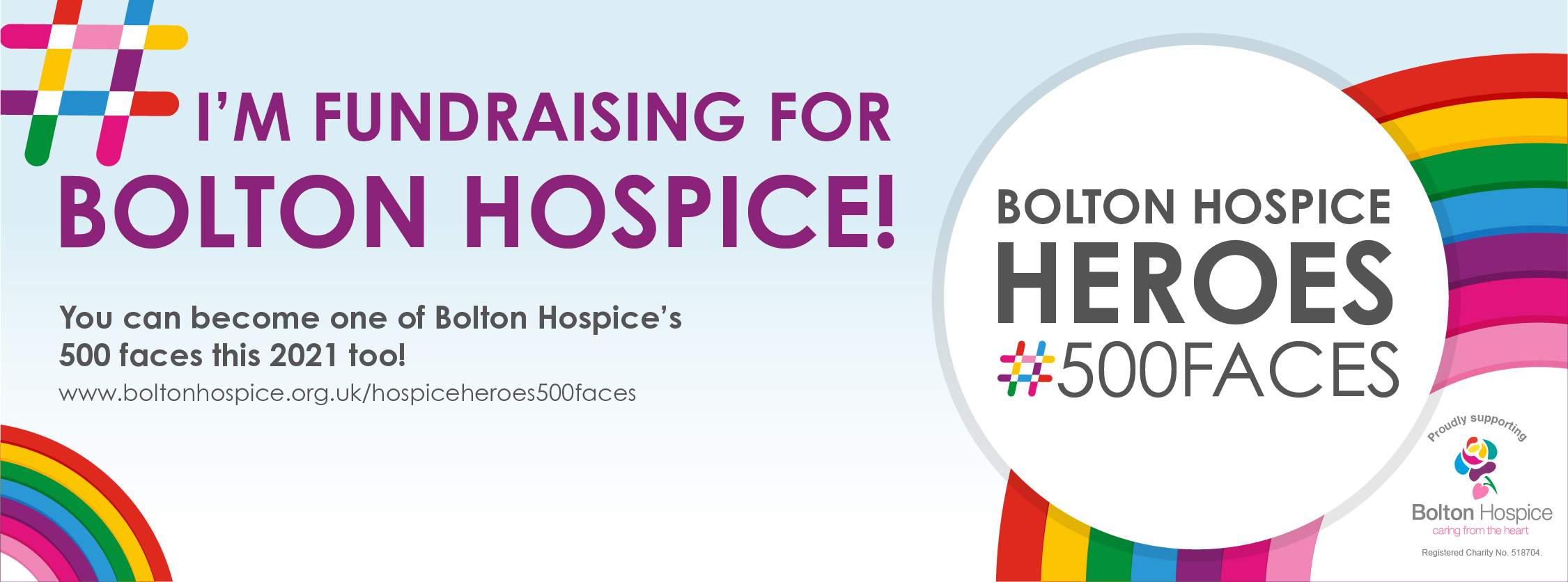 Fundraiser - Bolton Hospice Heroes facebook cover