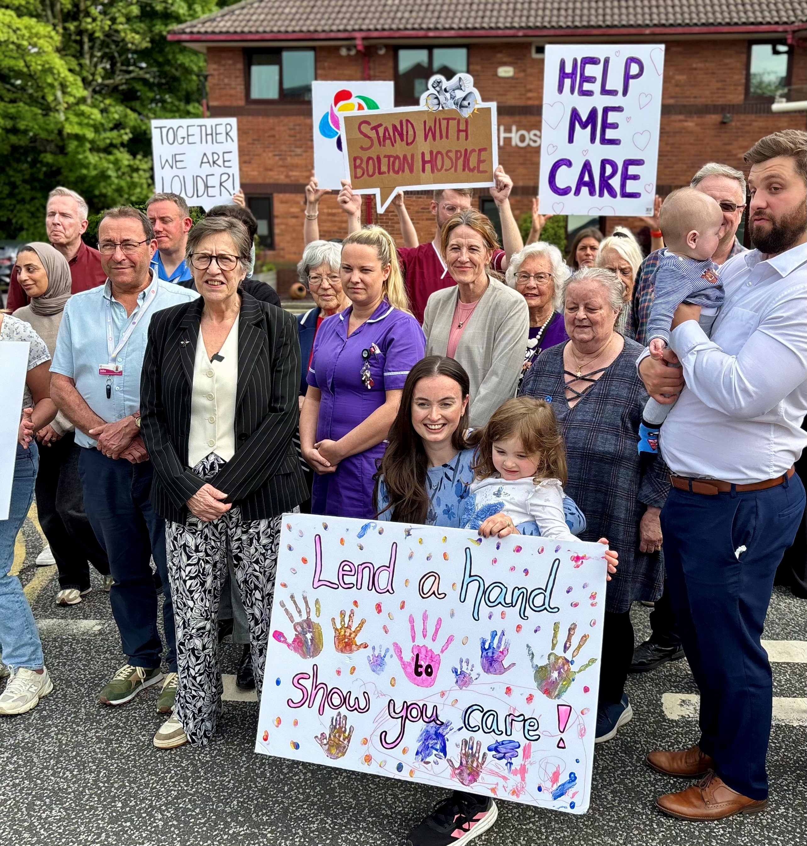 Stand with Bolton Hospice