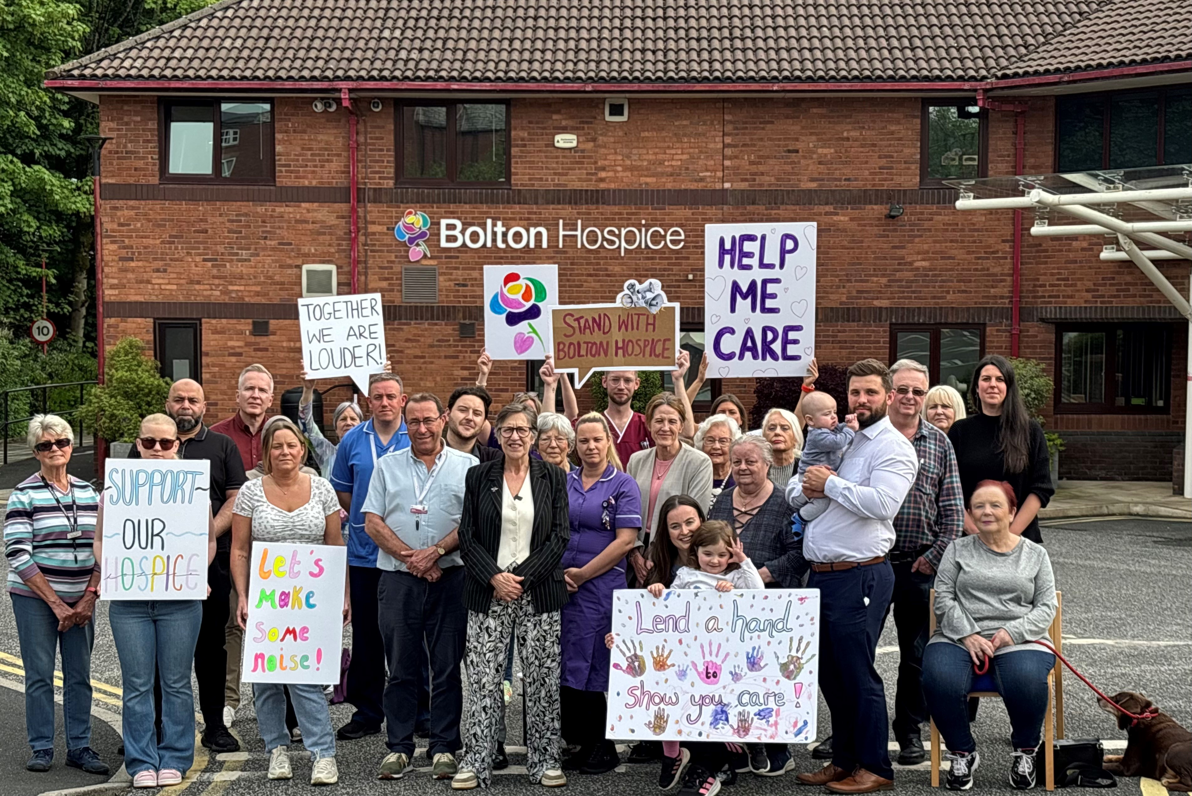 Stand With Bolton Hospice 