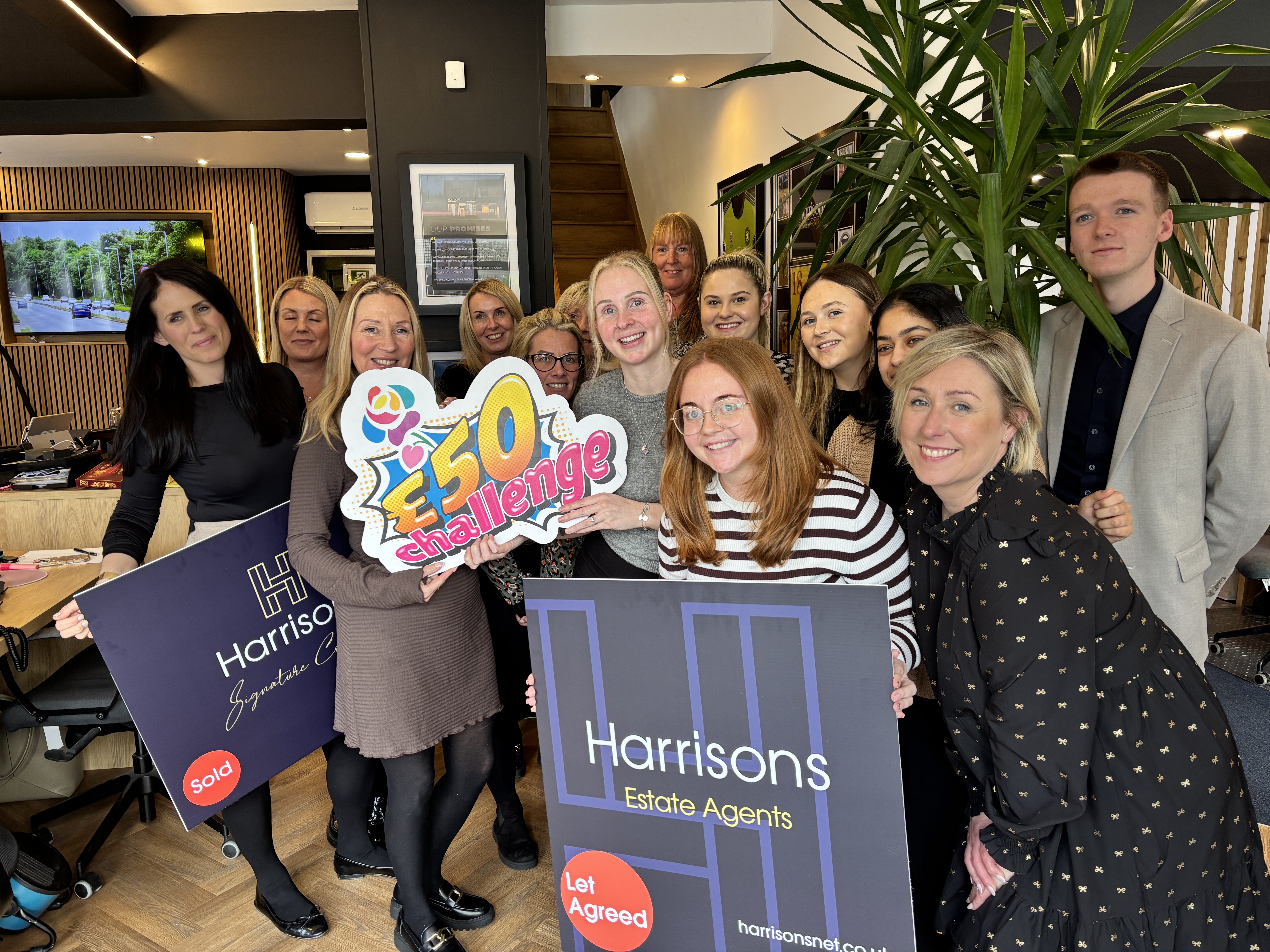 £50 challenge Harrisons