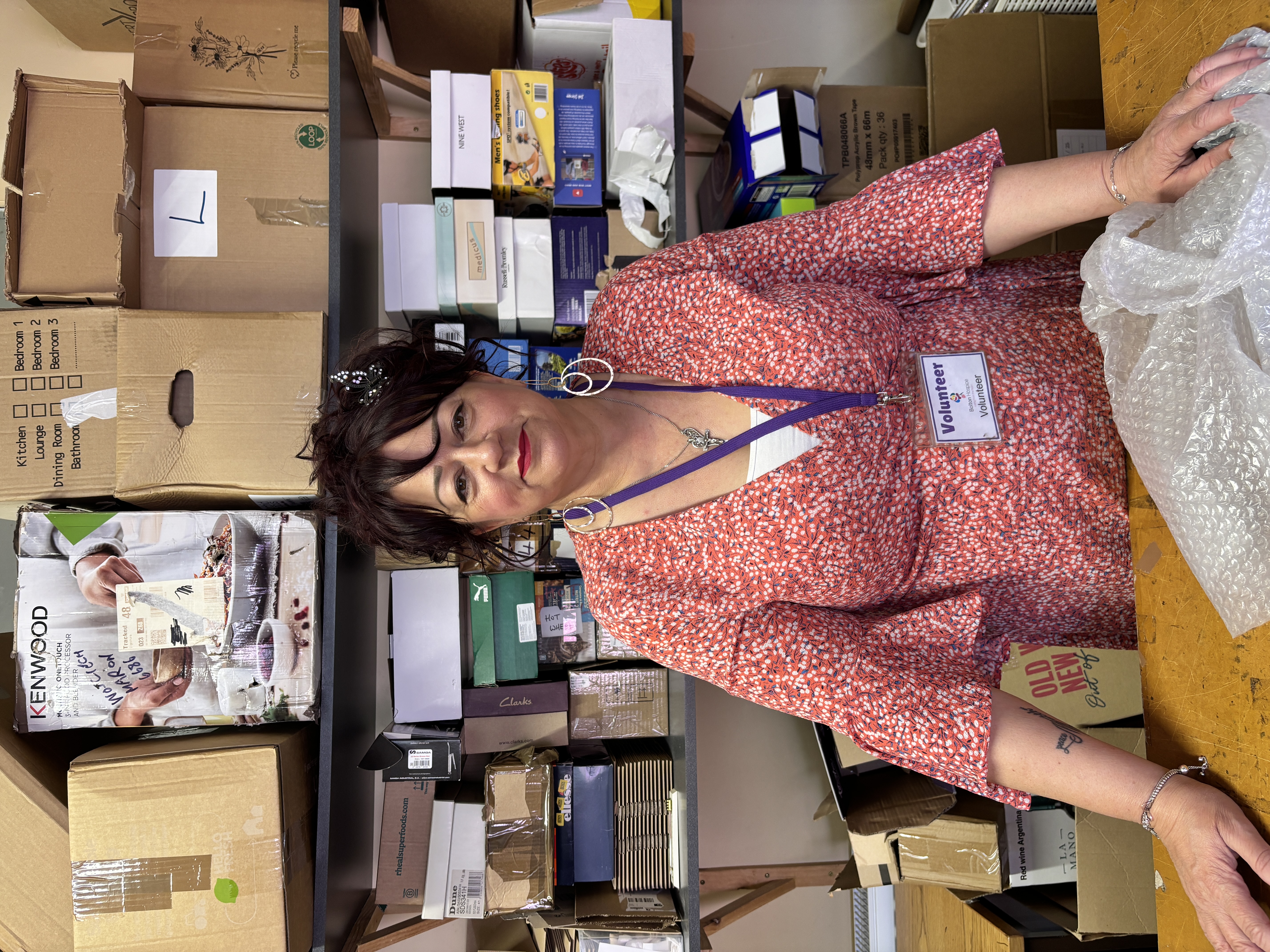 Bolton hospice volunteer
