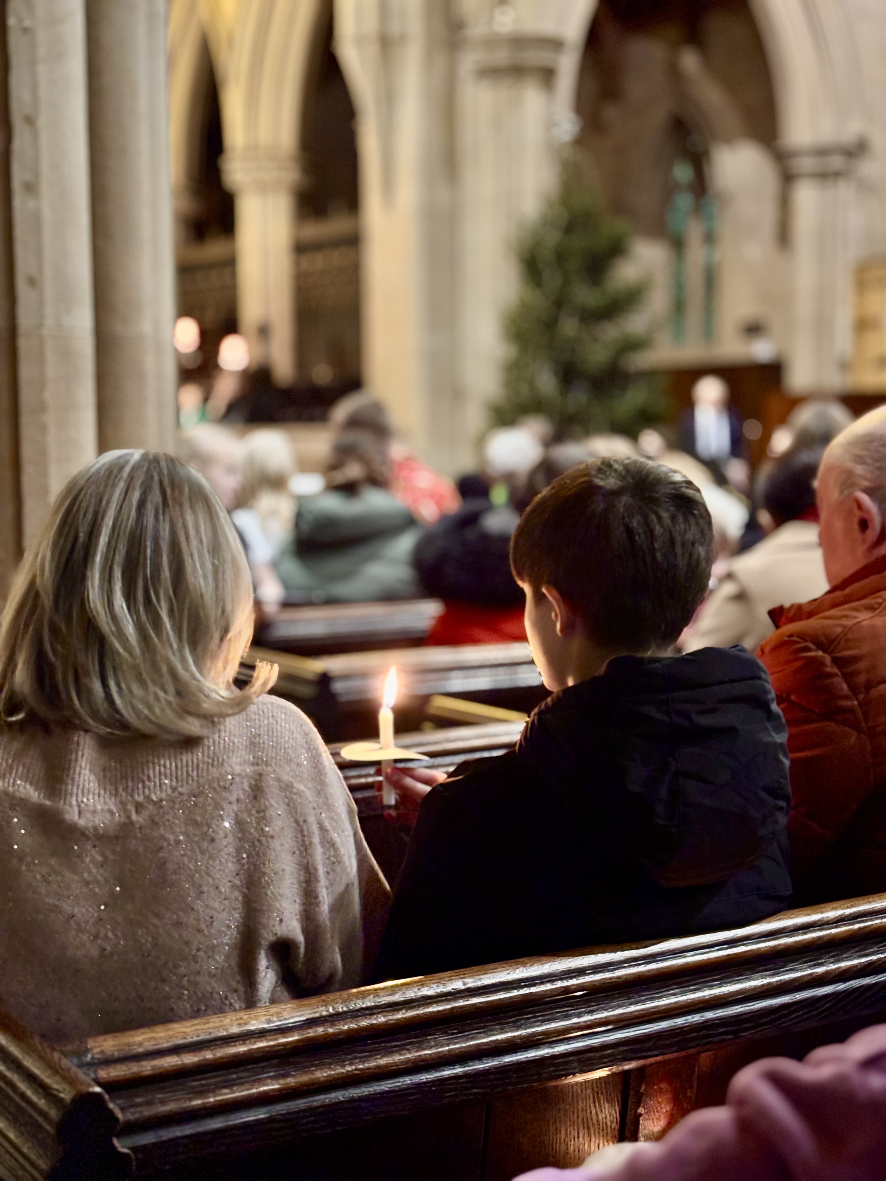 bolton hospice light up a life parish church supporters