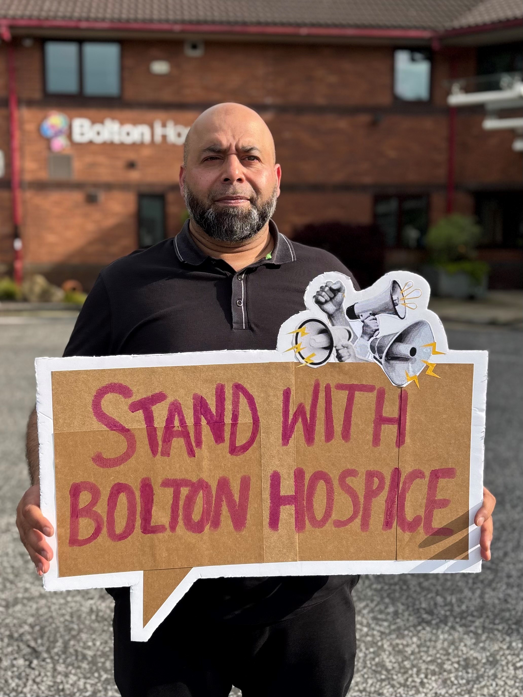 Bolton Hospice petition supporter