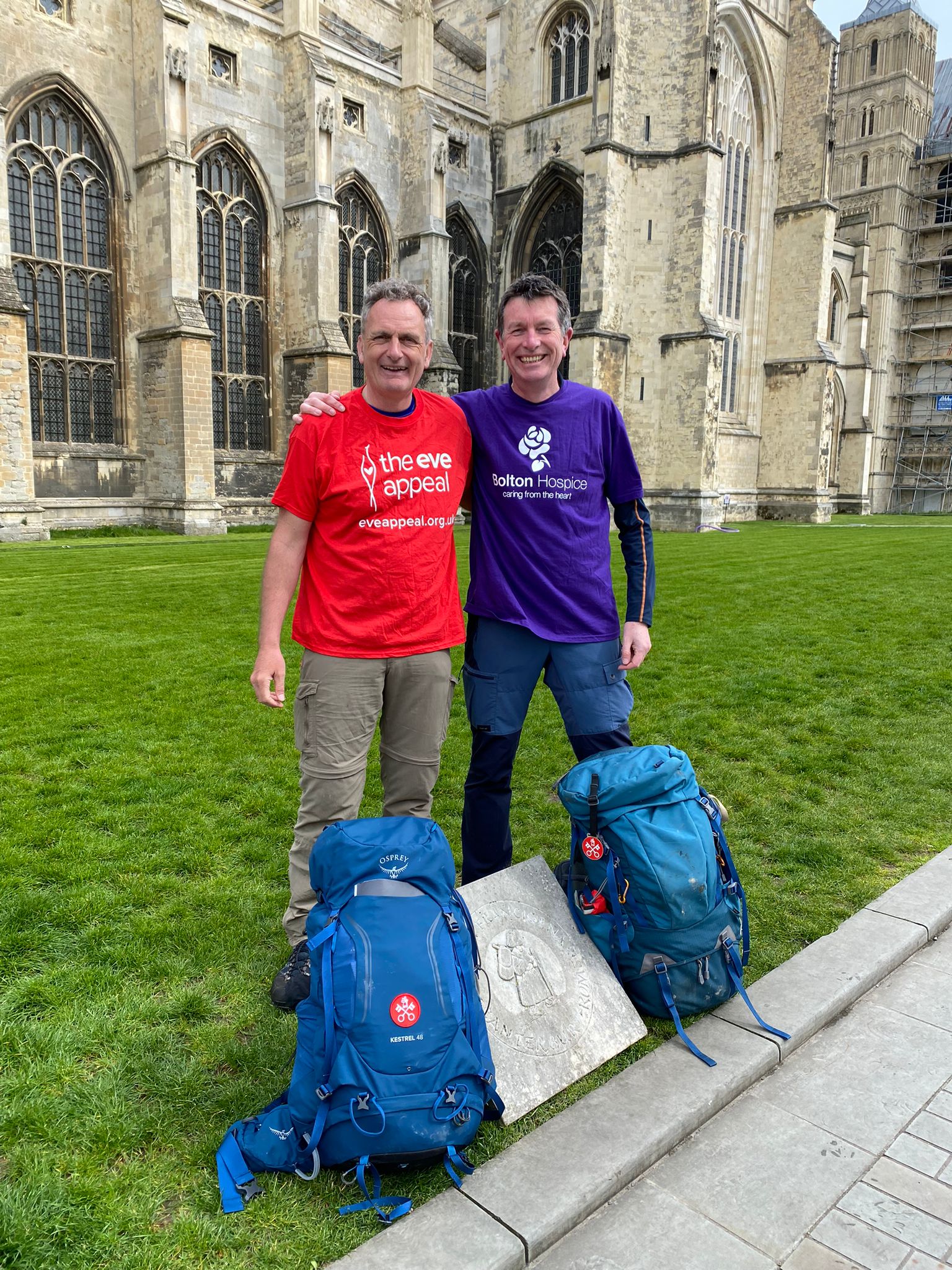 Phil and Mark in Winchester