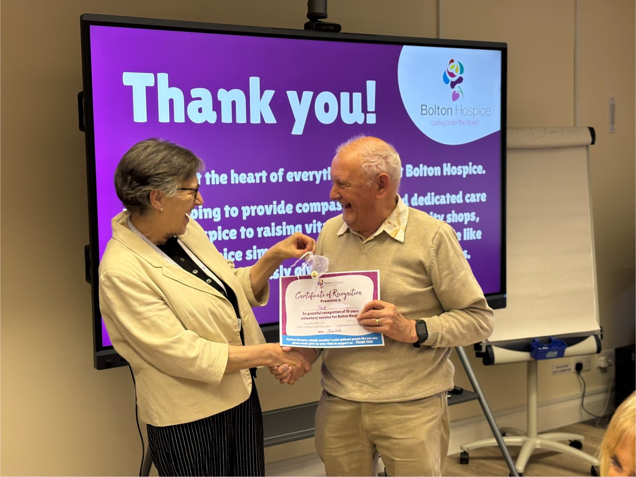 bolton hospice long service awards