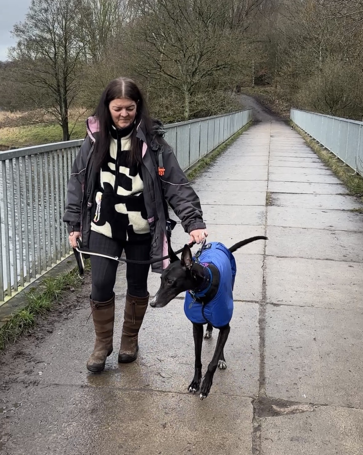 Rachel and Ronnie February Dog Walking Challenge
