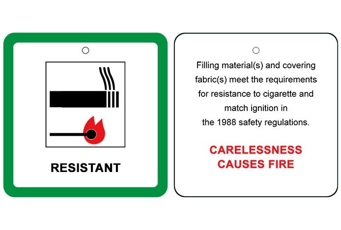 Fire Resistant labels