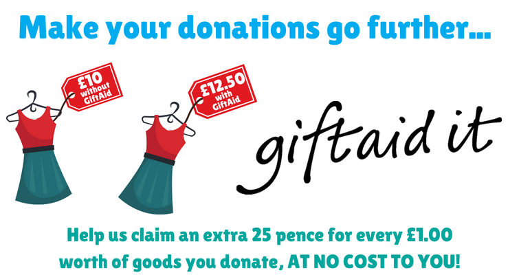 Gift Aid banner