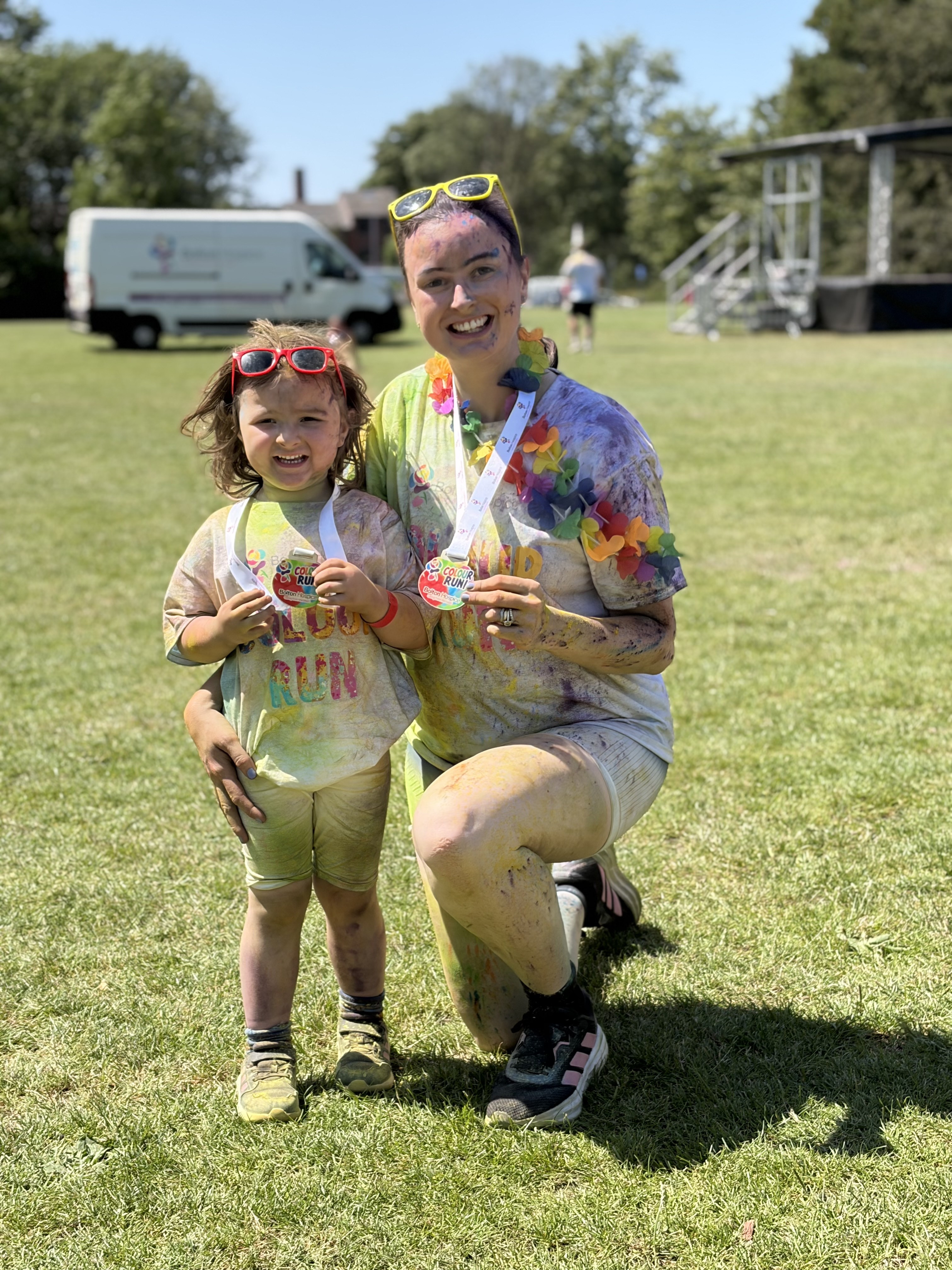 Bolton hospice colour run