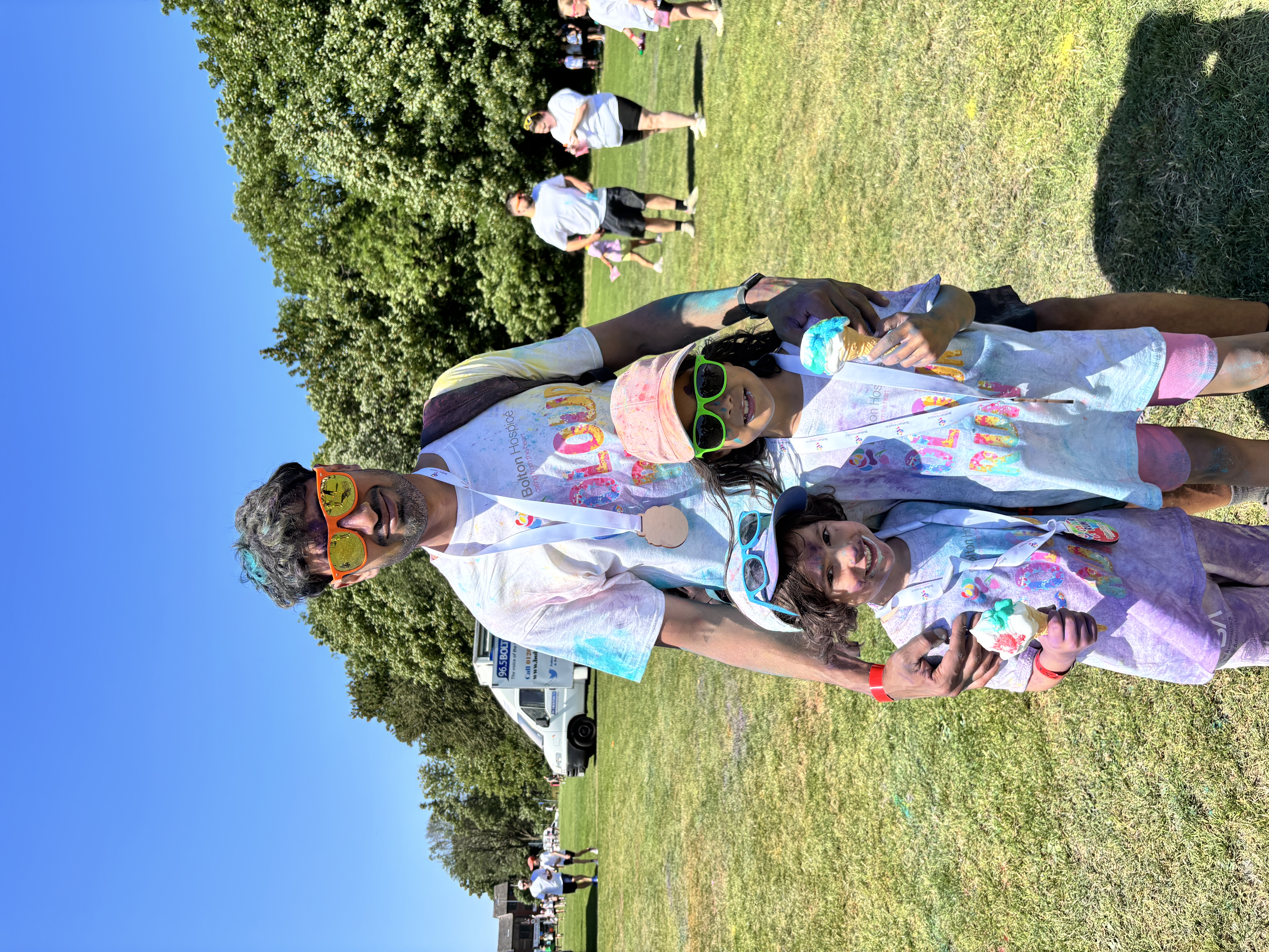 Bolton hospice colour run