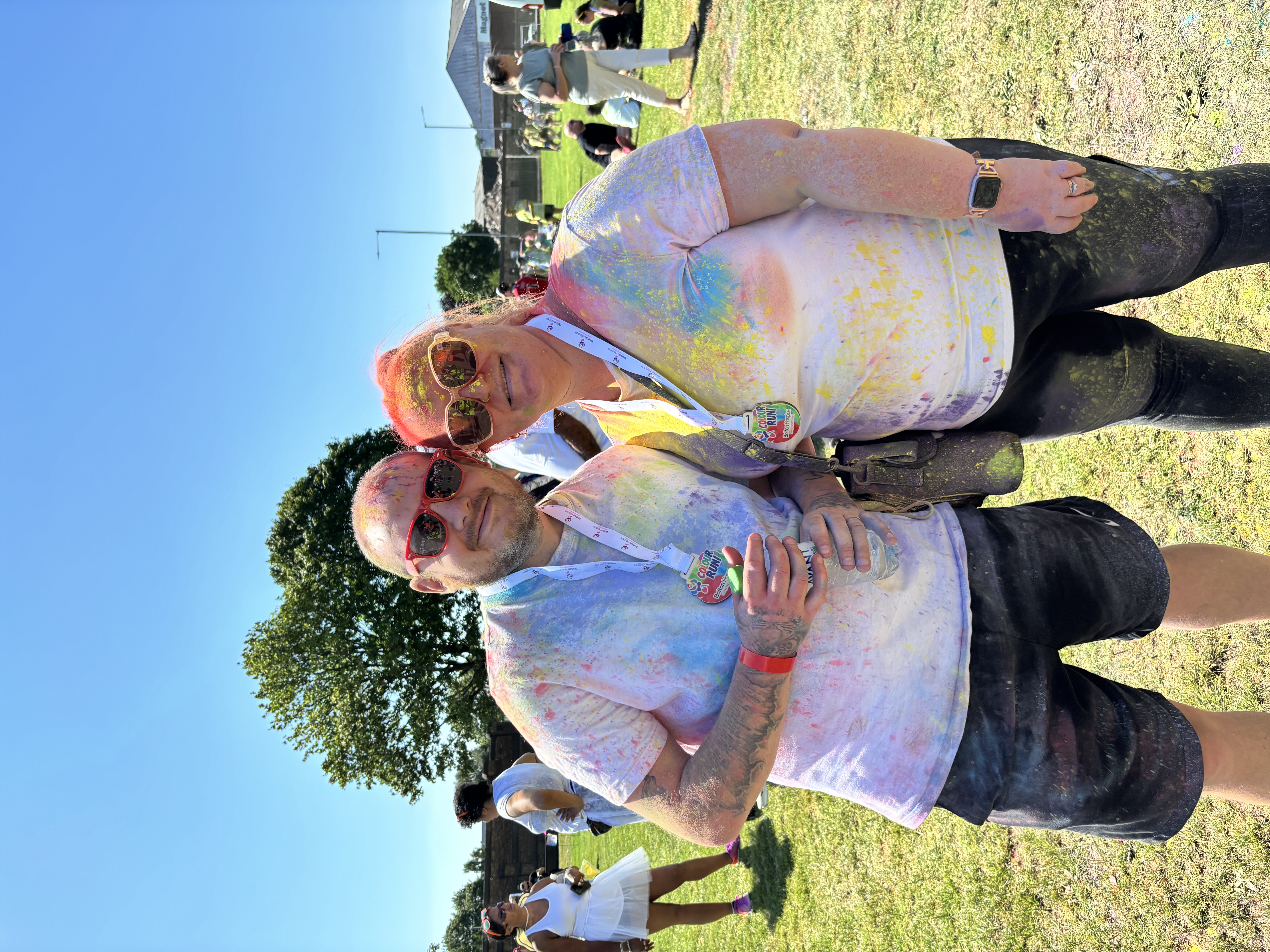 Bolton hospice colour run