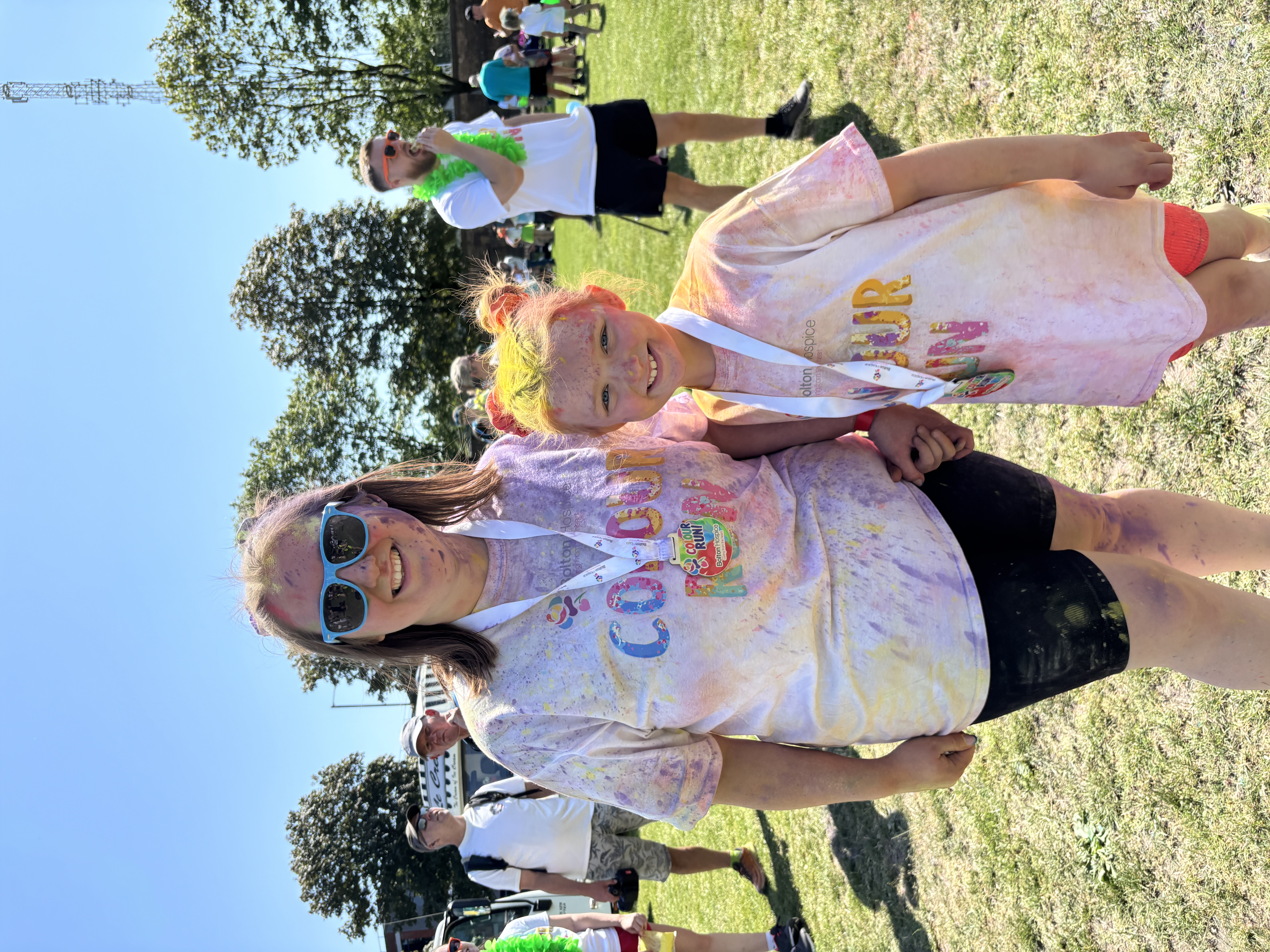 Bolton hospice colour run