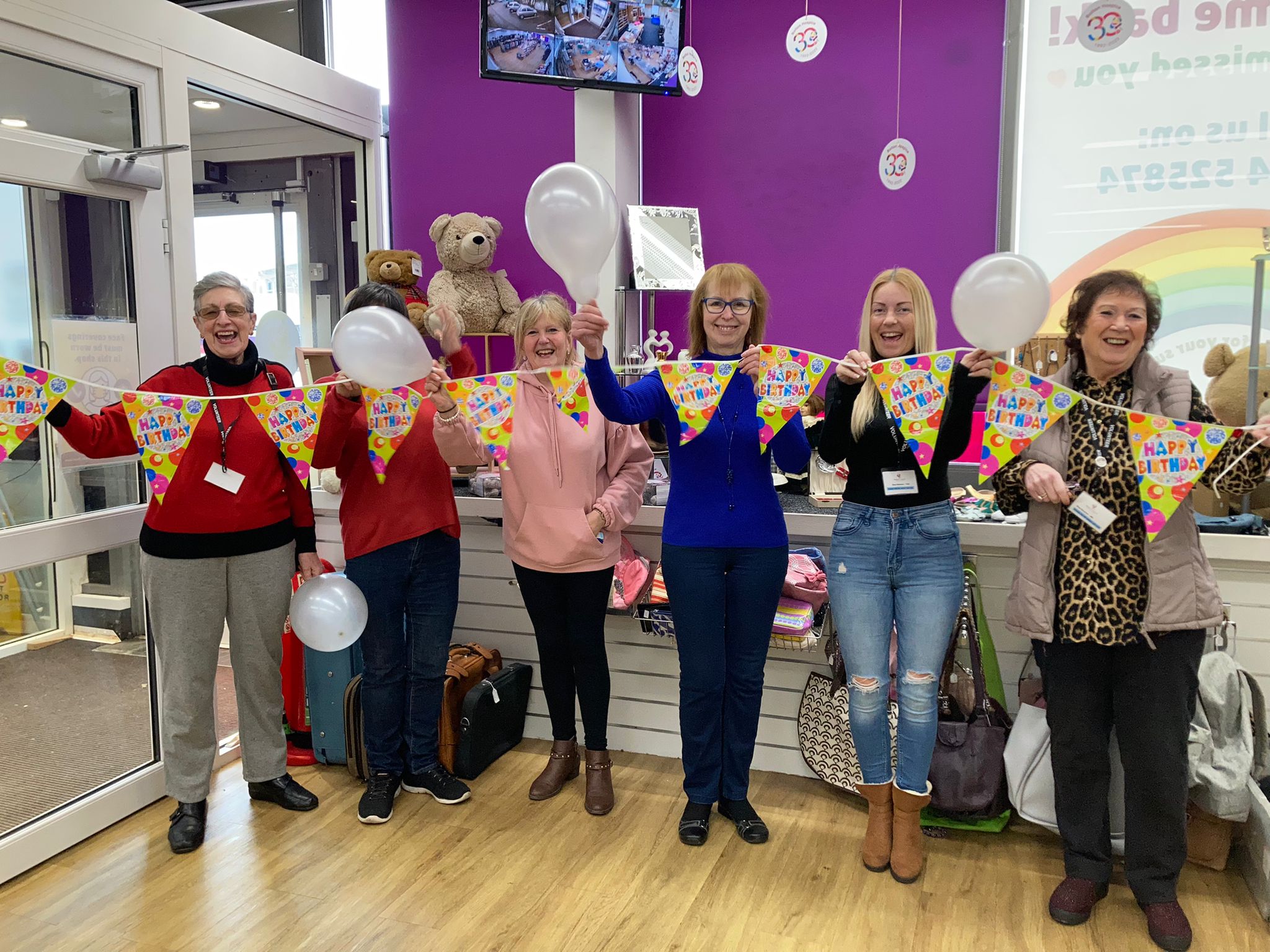 Shop volunteers