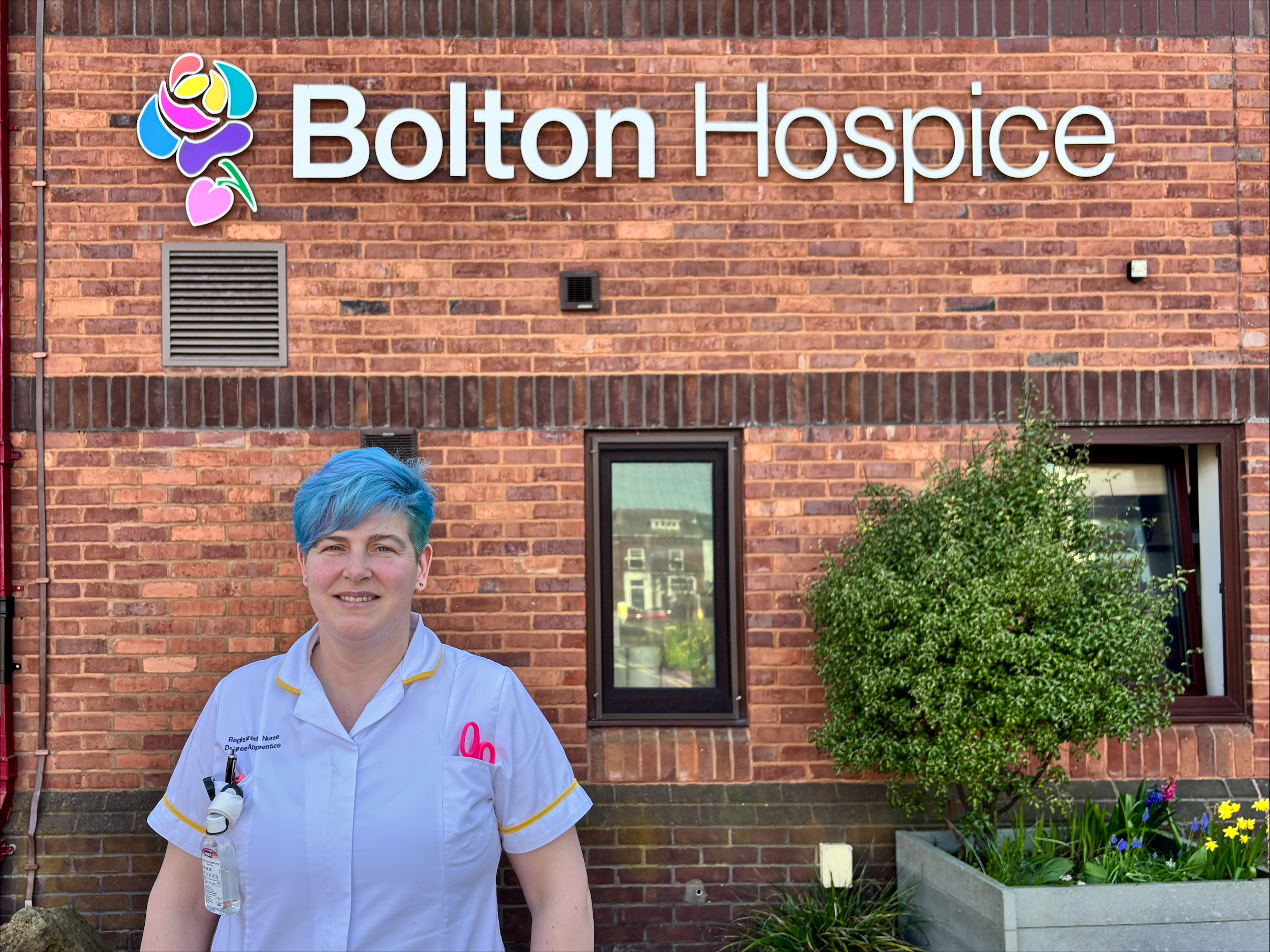 Bolton Hospice University of greater manchester apprenticeship award