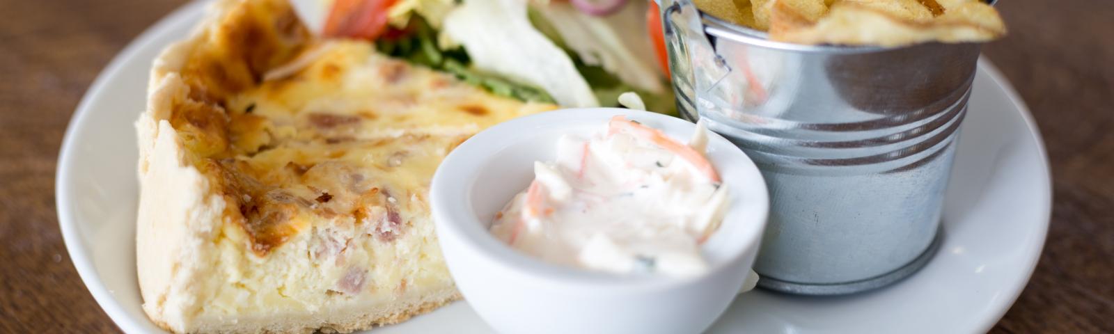 Quiche Lunch