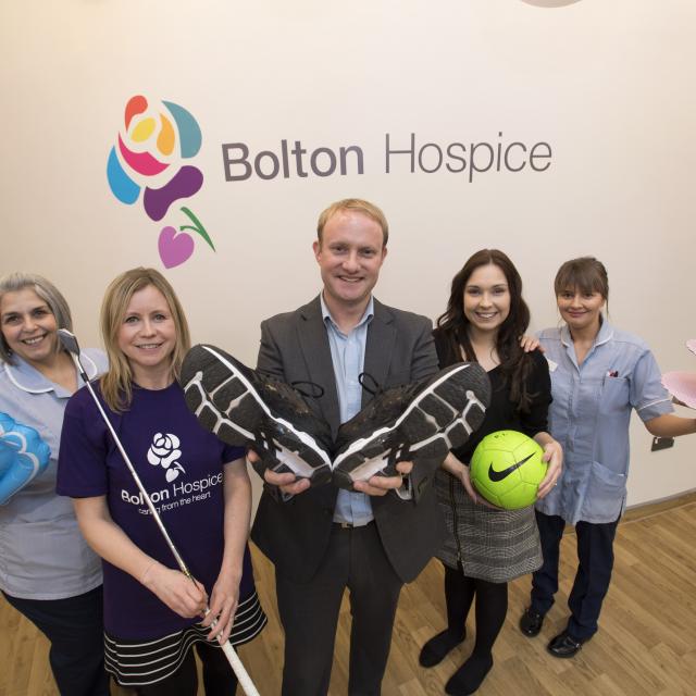 Bolton Hospice Patrons and staff