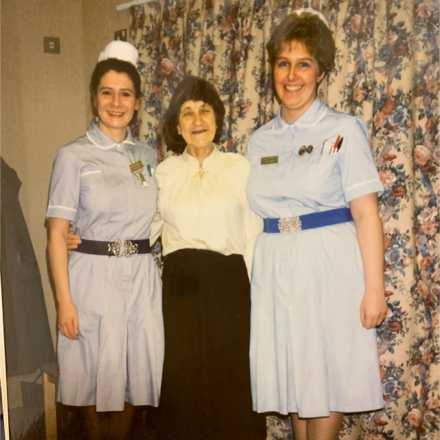 Hospice nurses in 1992