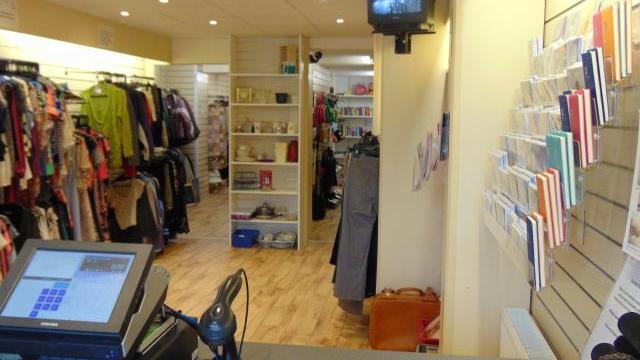 charity shop interior