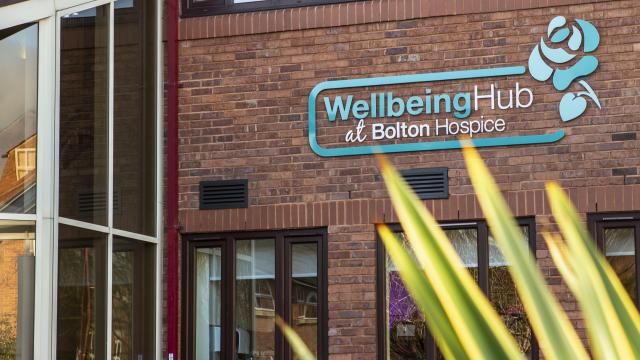 Wellbeing hub at Bolton Hospice