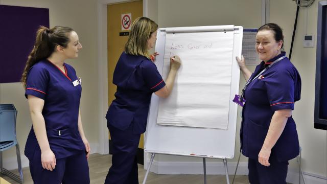 Education team at Bolton Hospice