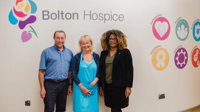 staff at bolton hospice