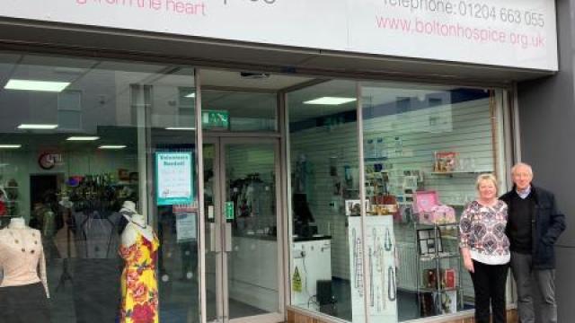 Bolton Hospice charity shops 