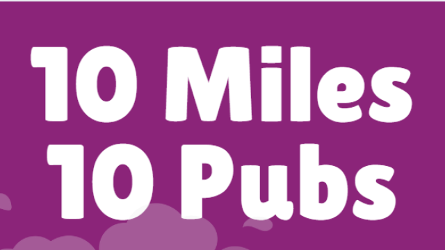 10 miles 10 pubs 