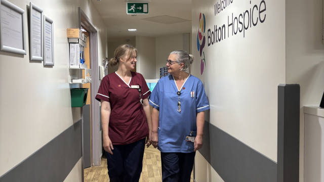 nurses walking 