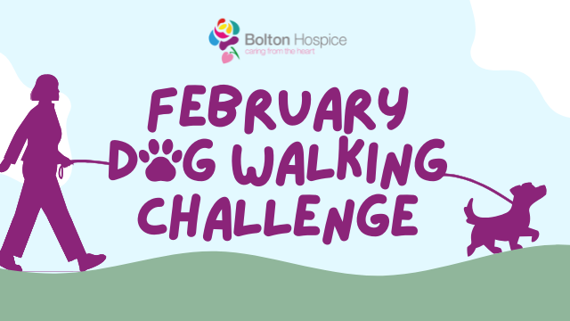 Dog walking challenge poster