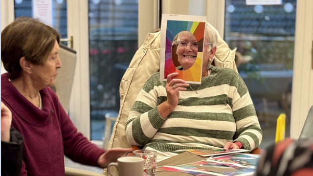 colour therapy session