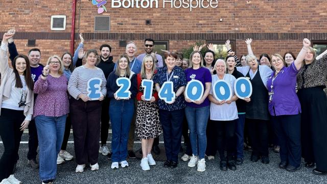 Making Every Moment Count raises £214,000 for Bolton Hospice