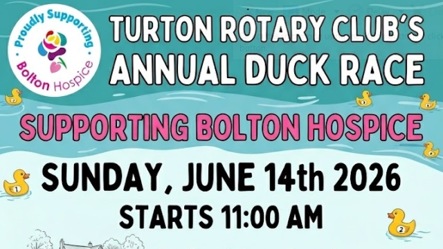 Turton rotary club duck race