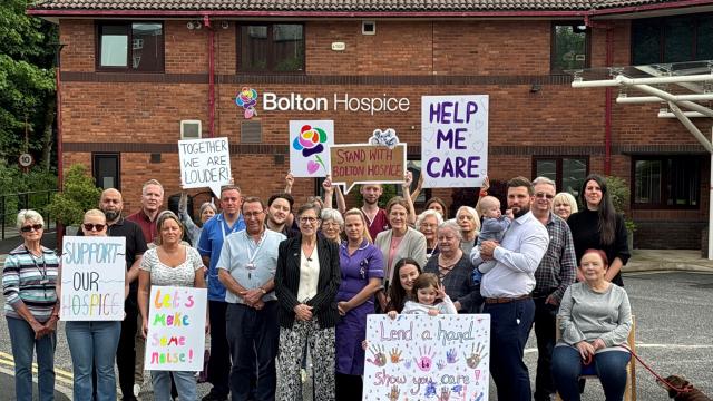 Stand with Bolton Hospice