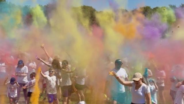Bolton Hospice colour run