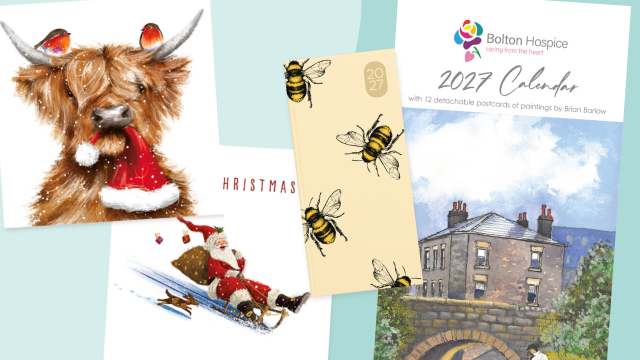 Christmas cards and gifts