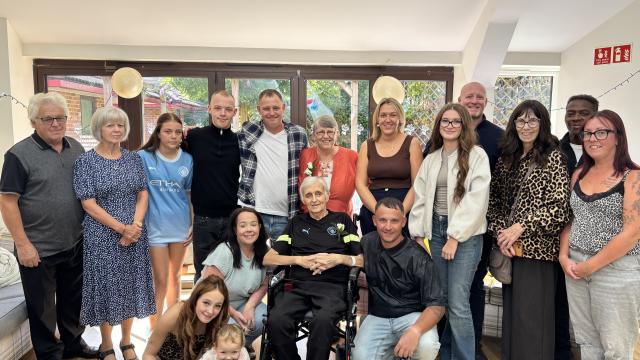Tony and Lyn bolton hospice blessing