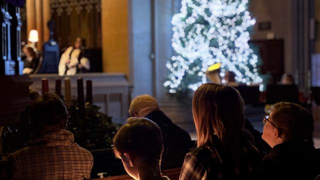 Bolton Hospice Light up a Life church service