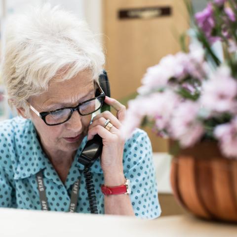 Bolton Hospice Receptionist