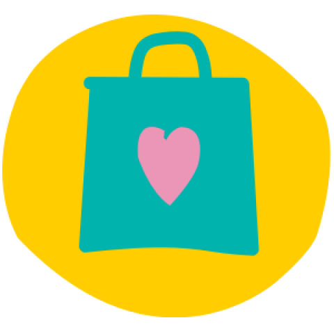 Shopping bag icon